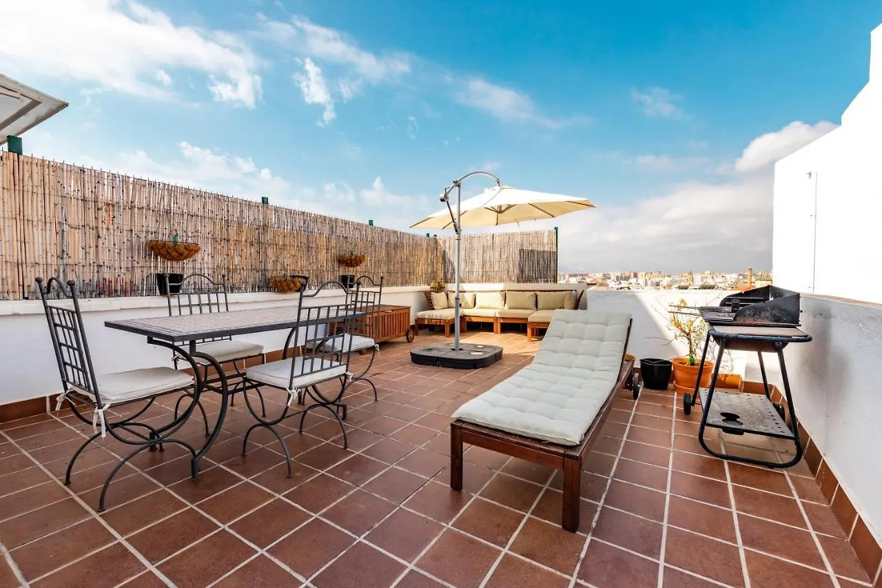 Fun Building Terraces By Homeabout Malaga Apartament